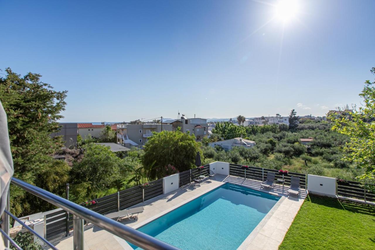 Crystal Waves Lux Villa-Homeleader Chania  Eksteriør billede