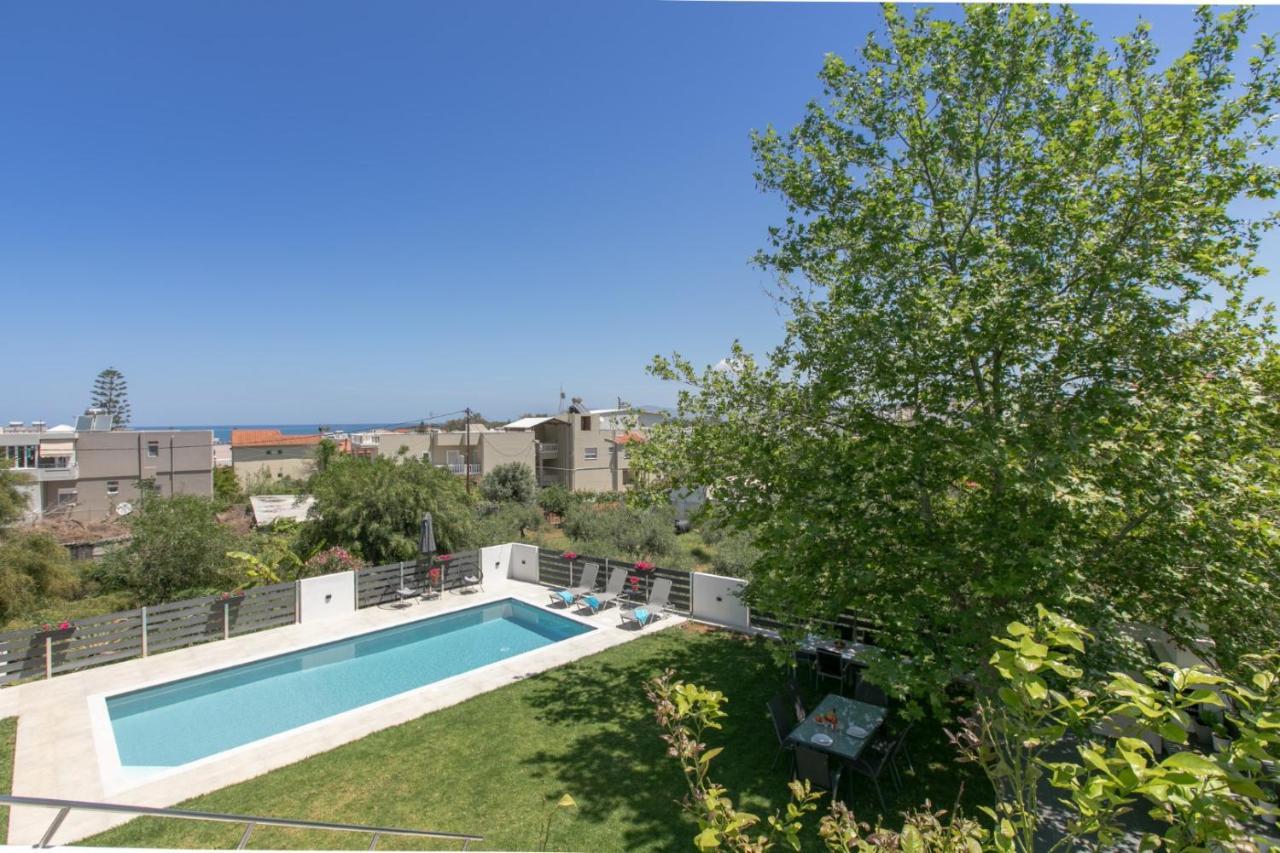 Crystal Waves Lux Villa-Homeleader Chania  Eksteriør billede