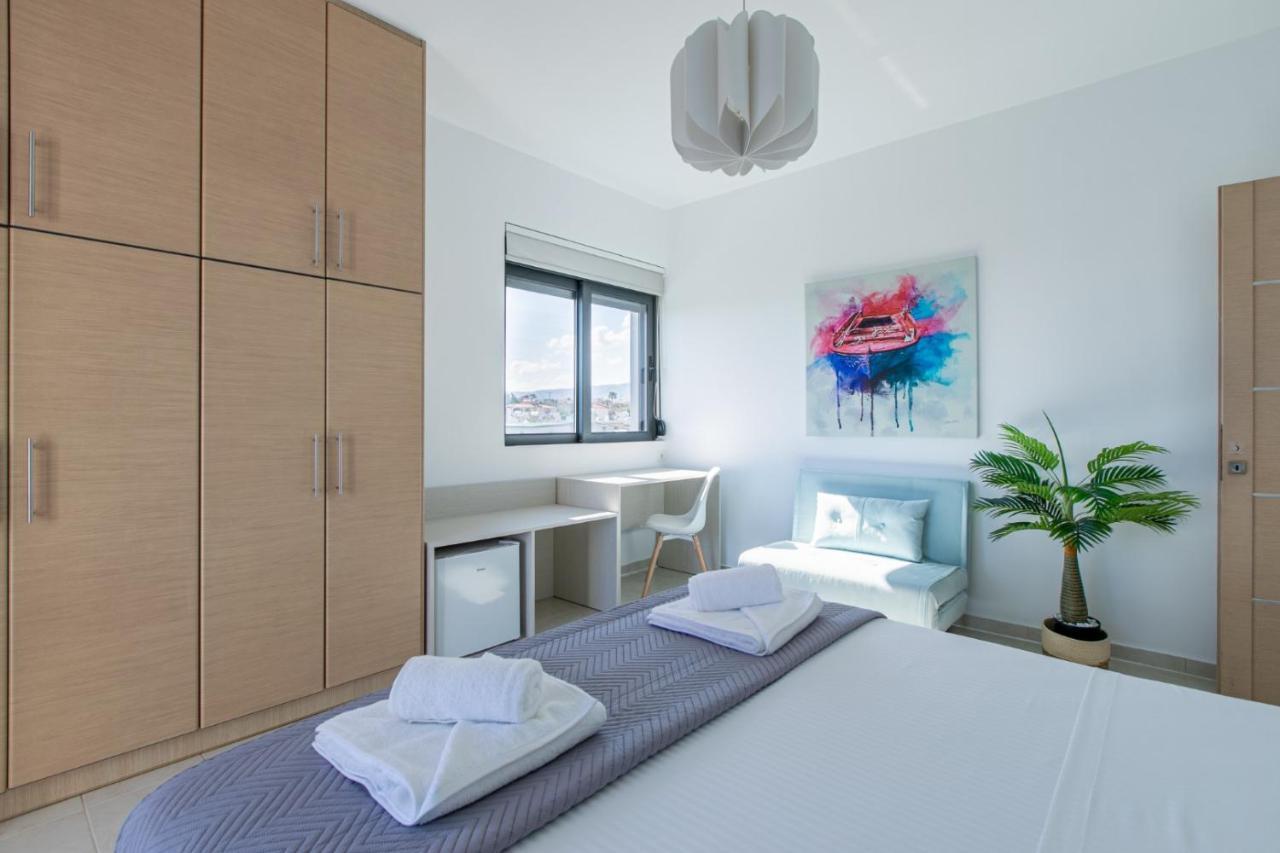 Crystal Waves Lux Villa-Homeleader Chania  Eksteriør billede