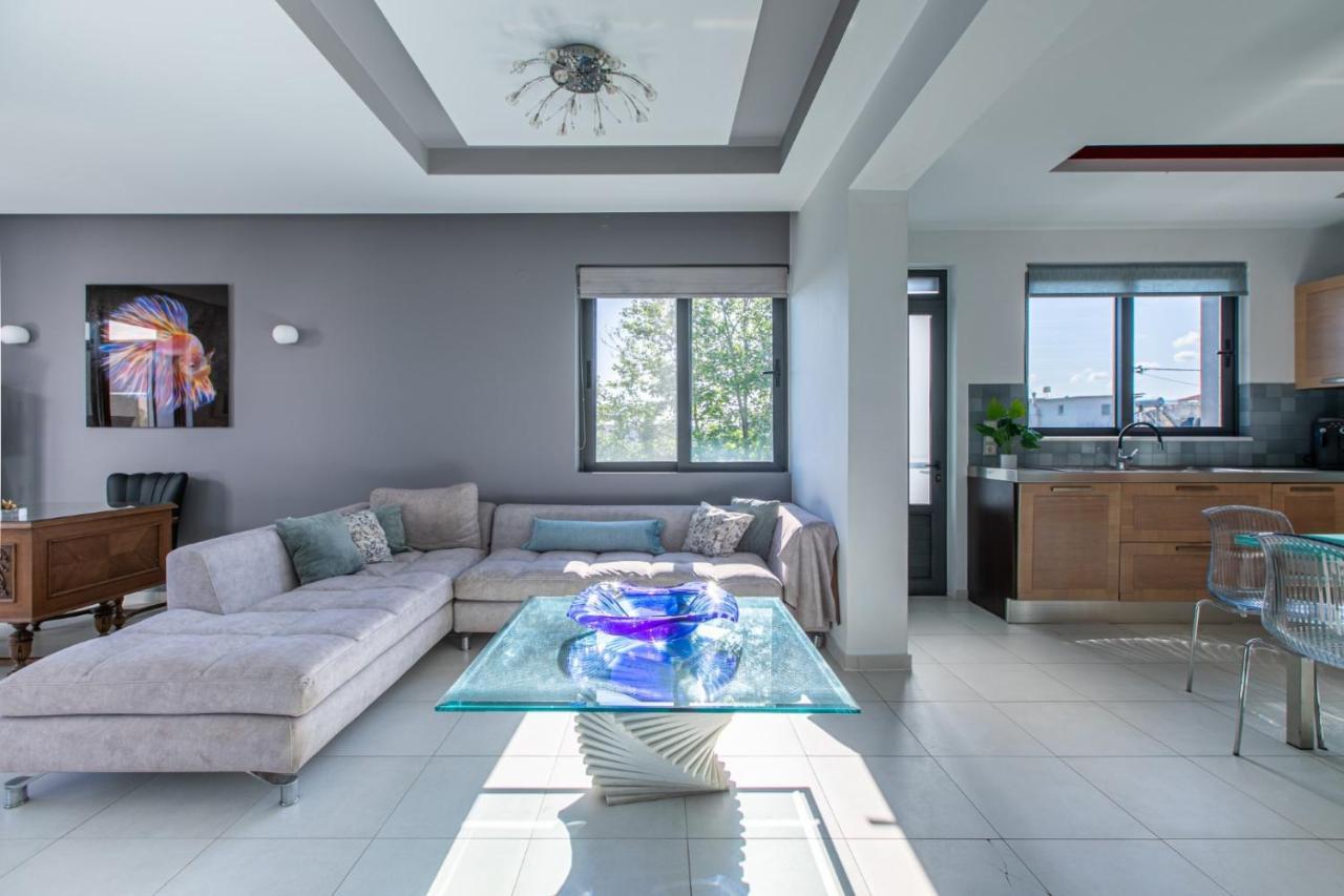 Crystal Waves Lux Villa-Homeleader Chania  Eksteriør billede