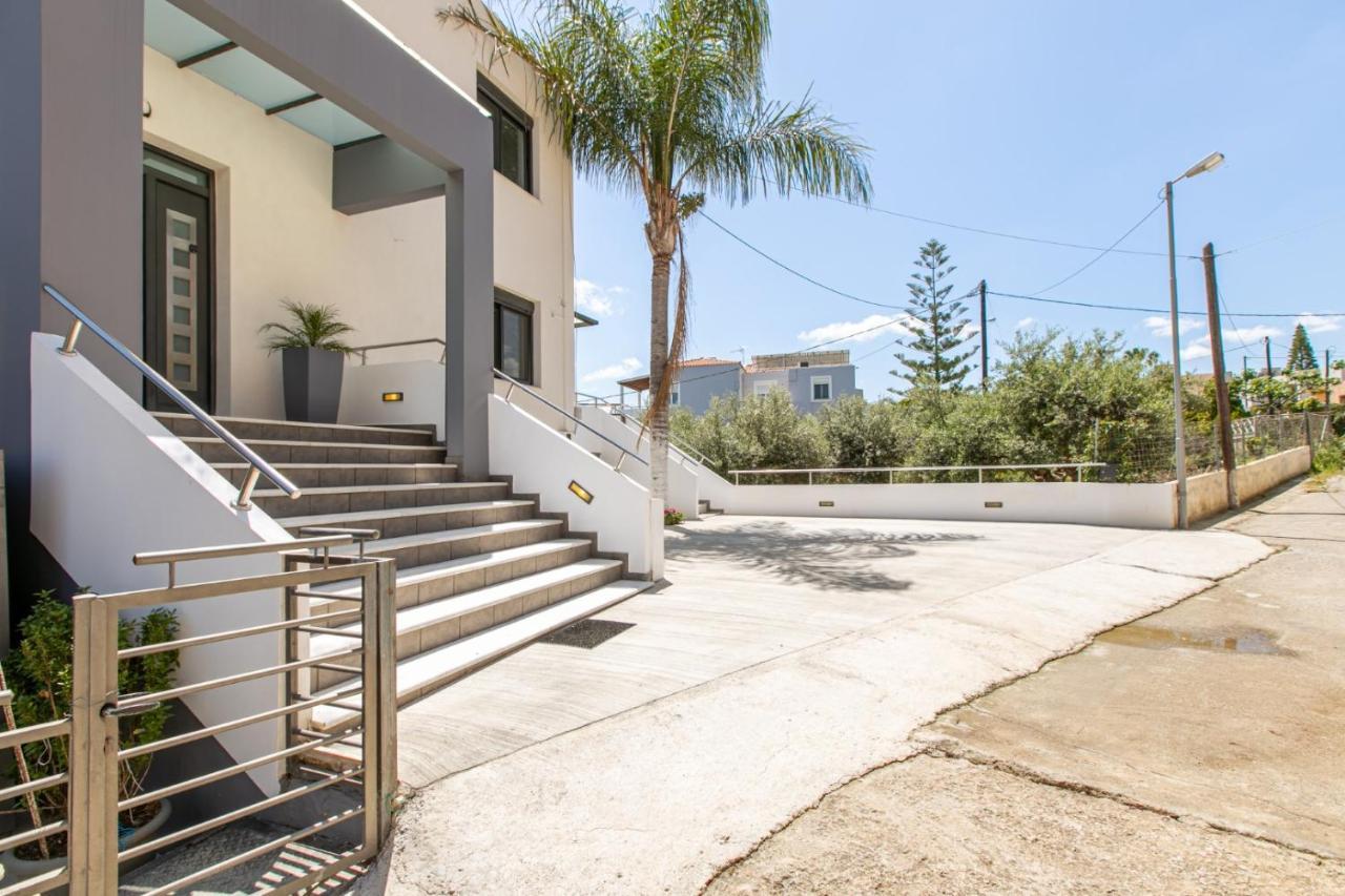 Crystal Waves Lux Villa-Homeleader Chania  Eksteriør billede