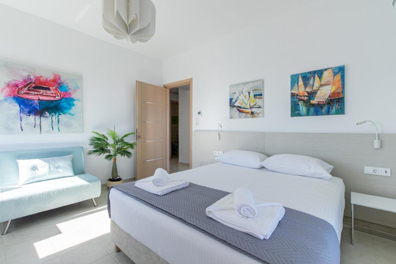 Crystal Waves Lux Villa-Homeleader Chania  Eksteriør billede